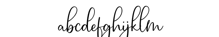 PetiteRomance Font LOWERCASE