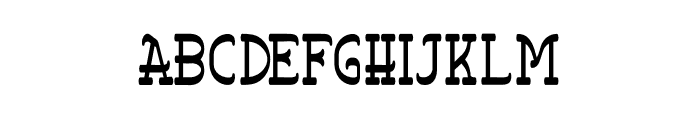 Petjah Font LOWERCASE