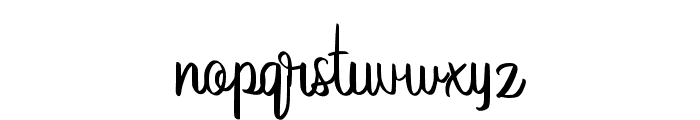 Pettora Font LOWERCASE