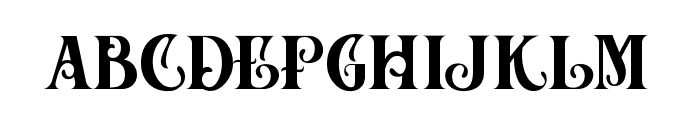 Pezquast-Regular Font LOWERCASE
