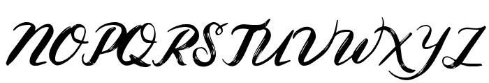 Phaethon Regular Font UPPERCASE