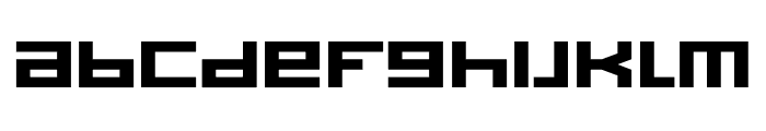 Phambashi Font LOWERCASE