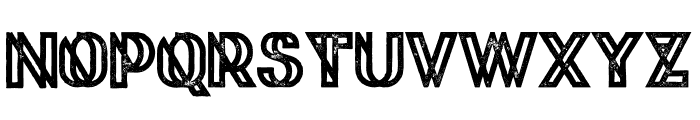 Phantom Medium Grunge Font UPPERCASE
