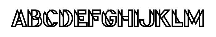 Phantom Regular Font LOWERCASE