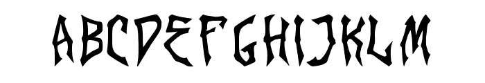 Phantom Rythm Font UPPERCASE