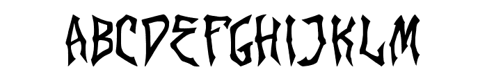 Phantom Rythm Font LOWERCASE