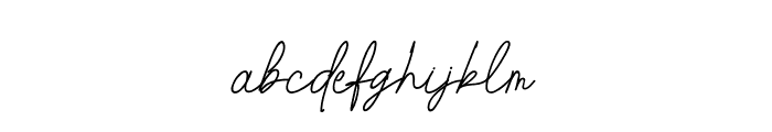 Pharlietta Font LOWERCASE