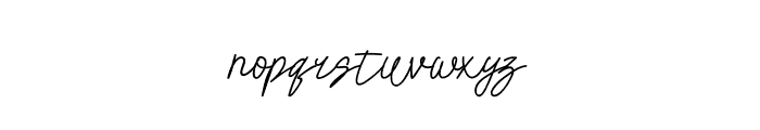 Pharlietta Font LOWERCASE