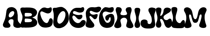 Phase Regular Font UPPERCASE