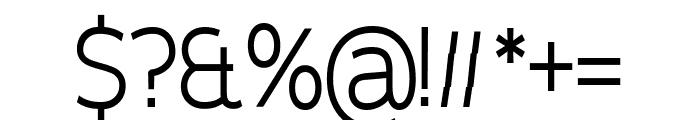 Phenom Medium Font OTHER CHARS