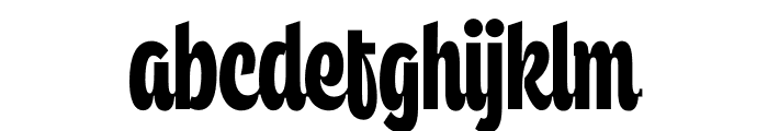Philbert Regular Font LOWERCASE