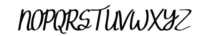 Phitton Italic Font UPPERCASE
