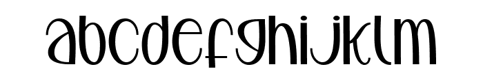 Phoebe Willow Font LOWERCASE