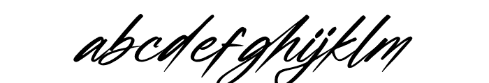 Phorenix Dashtime Italic Font LOWERCASE