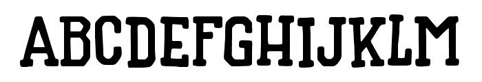 PhysEd Font UPPERCASE