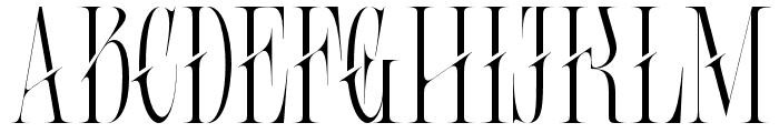 Physical Realities Light Font UPPERCASE