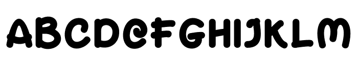 PiGGyEm Font LOWERCASE