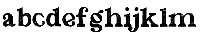 Piassey-Regular Font LOWERCASE