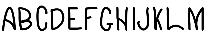 Pickle Font UPPERCASE