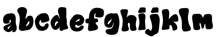 Picky Ghost Font LOWERCASE