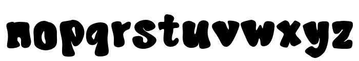 Picky Ghost Font LOWERCASE