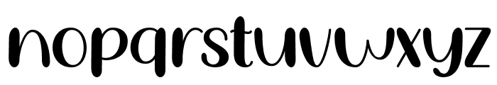 Picky Story Font LOWERCASE