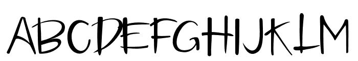 PicnicTime Font UPPERCASE