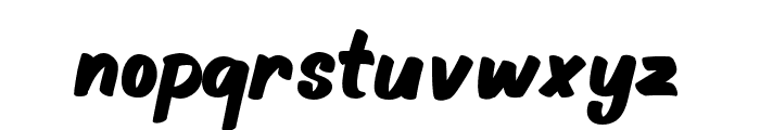 Picnicast Font LOWERCASE