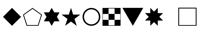 Pictograph-One Font OTHER CHARS