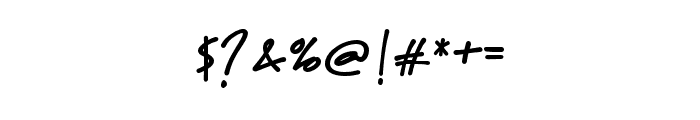 Picture Frame Font OTHER CHARS