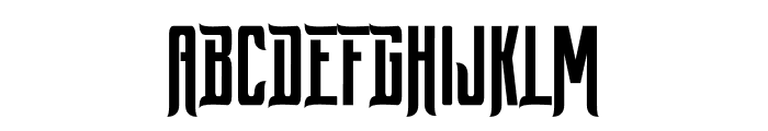Pidafin Font LOWERCASE