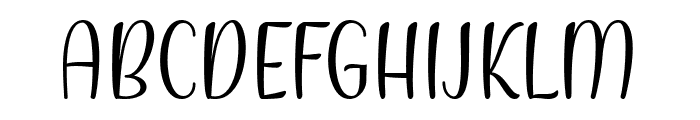 Piday Font UPPERCASE