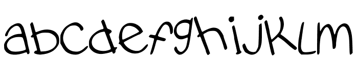 PidginDance Font LOWERCASE