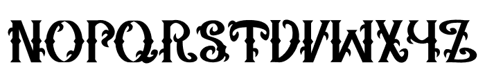 Pifavegus Font UPPERCASE