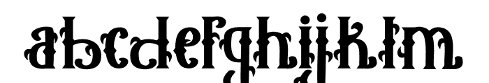 Pifavegus Font LOWERCASE