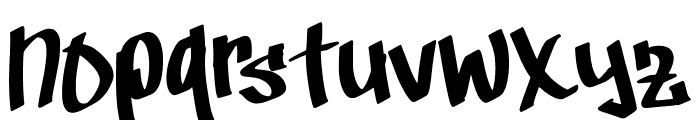 PigameGraffitiFont-Regular Font LOWERCASE