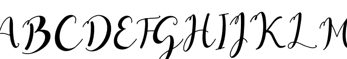 Piglatte Font UPPERCASE