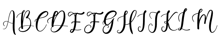 Pignose Font UPPERCASE