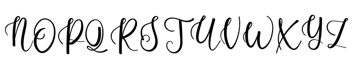 Pignose Font UPPERCASE