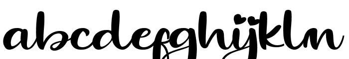 Pigookle Font LOWERCASE