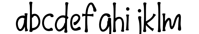 PikRush Font LOWERCASE