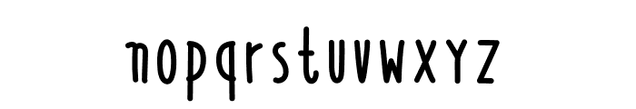 Pila-Pastel-Regular Bold Font LOWERCASE