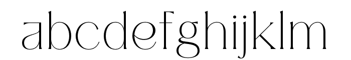 Pilated Regular Font LOWERCASE