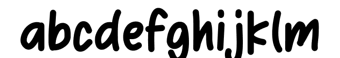 Pilgrub Font LOWERCASE