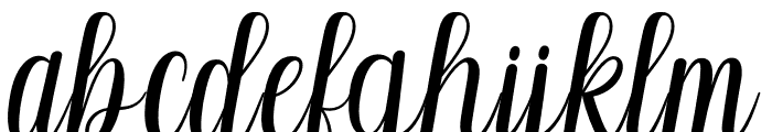 Pilletta Font LOWERCASE