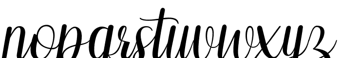 Pilletta Font LOWERCASE