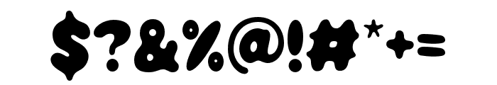 Pillowpop Regular Font OTHER CHARS