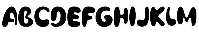 Pillowpop Regular Font UPPERCASE