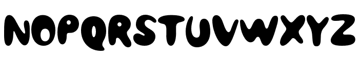Pillowpop Regular Font UPPERCASE