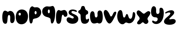 Pillowpop Regular Font LOWERCASE
